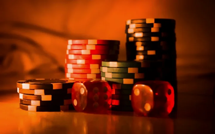 Stapels casinofiches