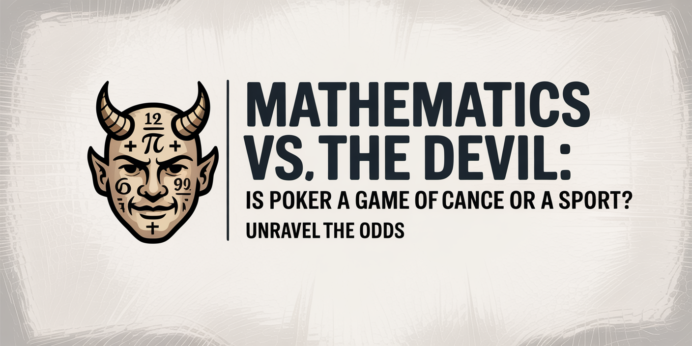 Mathematics vs. the Devil: Is Poker a Game of Chance or a Sport?